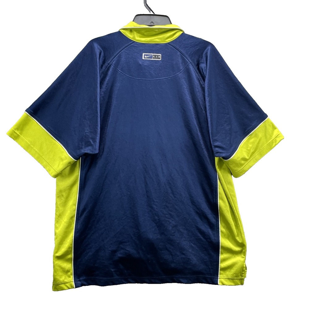 Vintage Nike Air Short‎ Sleeve Jacket Large Warm Up Performance Sportswear 90's - Picture 2 of 11